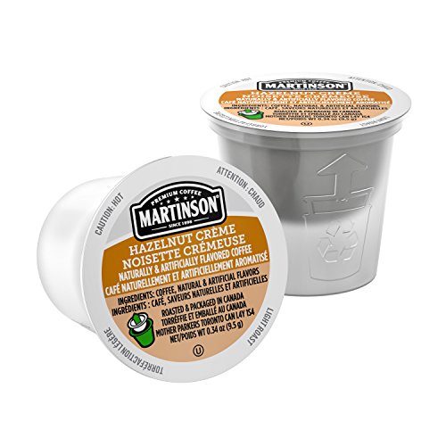 Martinson Single Serve Coffee Capsules, Hazelnut Creme, Compatib