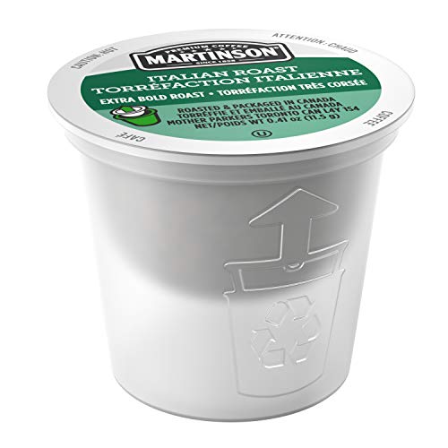 Martinson Single Serve Coffee Capsules, Italian Roast, Compatibl