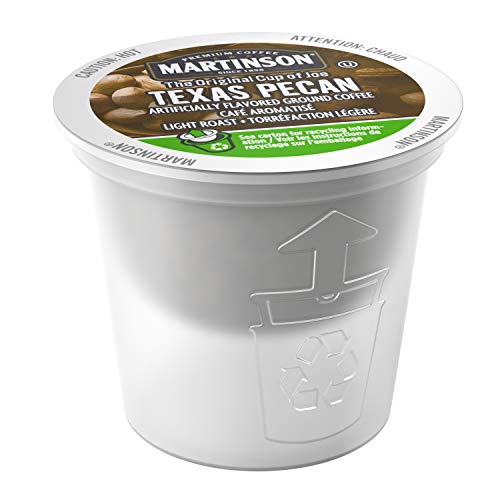 Martinson Single Serve Coffee Capsules, Texas Pecan, Compatible