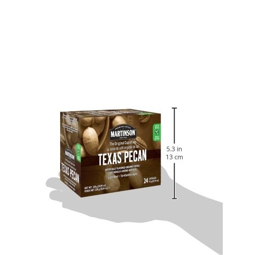 Martinson Single Serve Coffee Capsules, Texas Pecan, Compatible