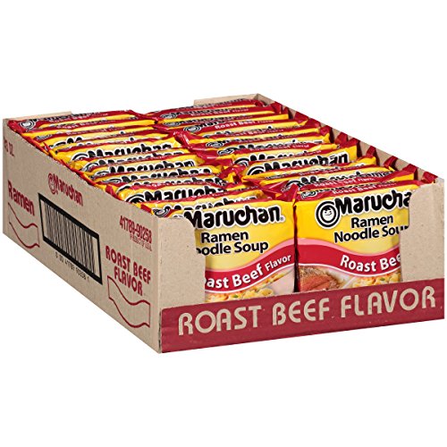 Maruchan Ramen Roast Beef, 3 Ounce Pack Of 24
