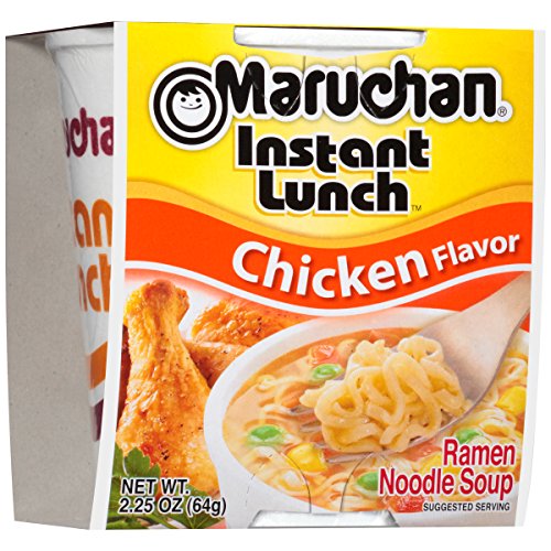 Maruchan Instant Lunch Chicken Flavor, 2.25 Ounce Pack Of 12