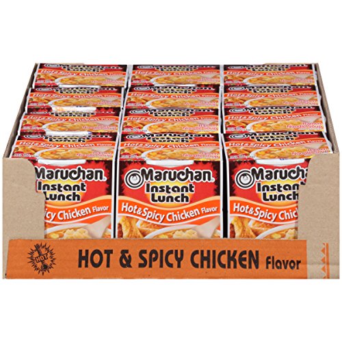 Maruchan Instant Lunch Hot &Amp; Spicy Chicken Flavor, 2.25 Oz, Pack