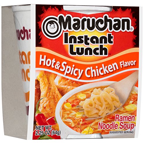 Maruchan Instant Lunch Hot &Amp; Spicy Chicken Flavor, 2.25 Oz, Pack