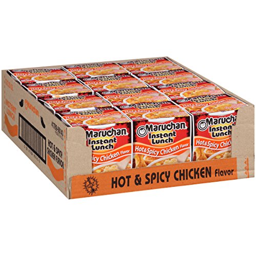 Maruchan Instant Lunch Hot &Amp; Spicy Chicken Flavor, 2.25 Oz, Pack