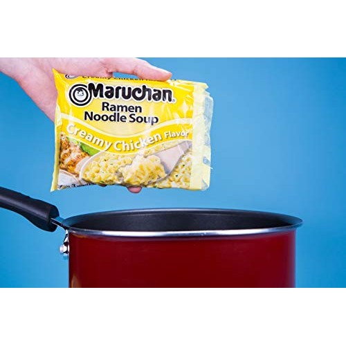 Maruchan Ramen Creamy Chicken Flavor, 3 Oz, Pack Of 24