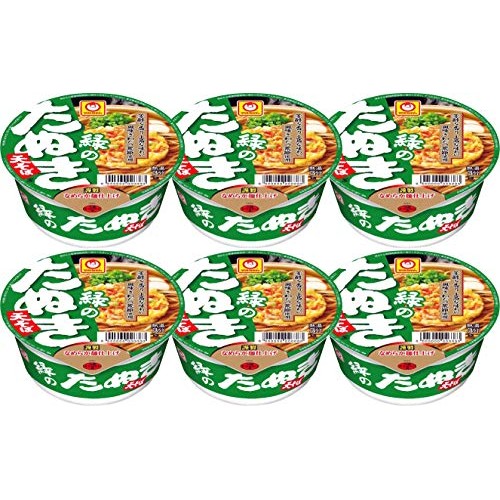 Midori No Tanuki Ten Soba Tempura Soba 3.49Oz Pack Of 6 By M