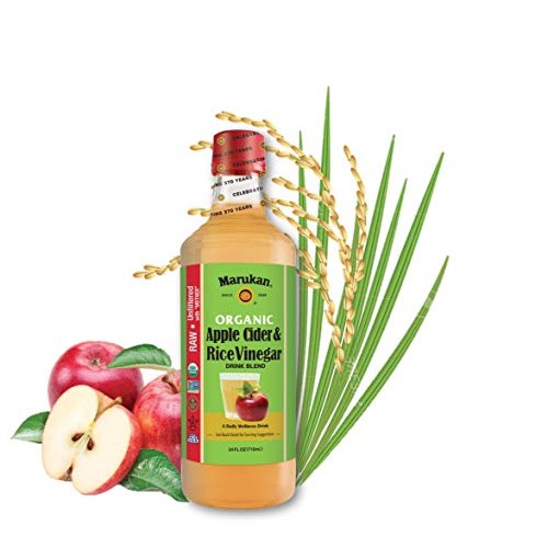 Marukan Apple Cider And Rice Vinegar Drink Blend, 24 Ounce