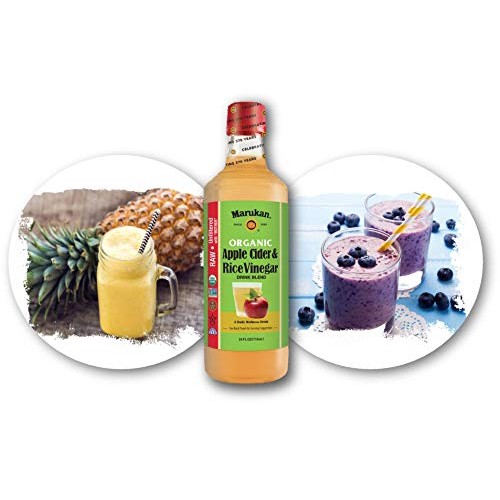 Marukan Apple Cider And Rice Vinegar Drink Blend, 24 Ounce