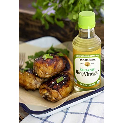 Marukan Organic Rice Vinegar, Unseasoned, 1 Gallon