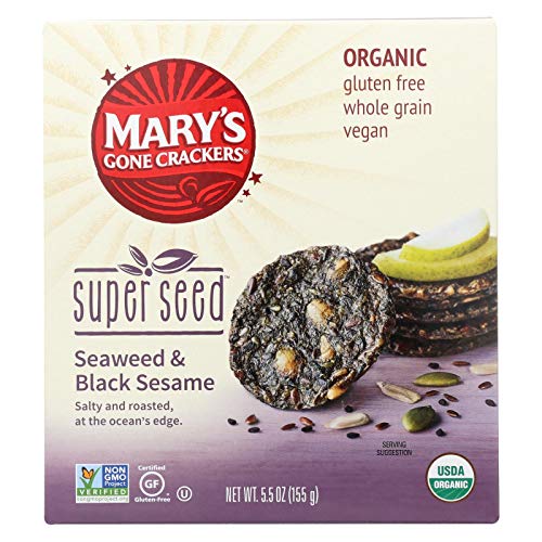 Marys Gone Crackers Organic Hot N Spicy Jalapeno, 5.5 Ounce