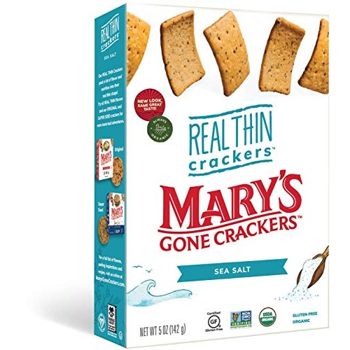 Marys Gone Crackers Real Thin Crackers, Made With Real Organic
