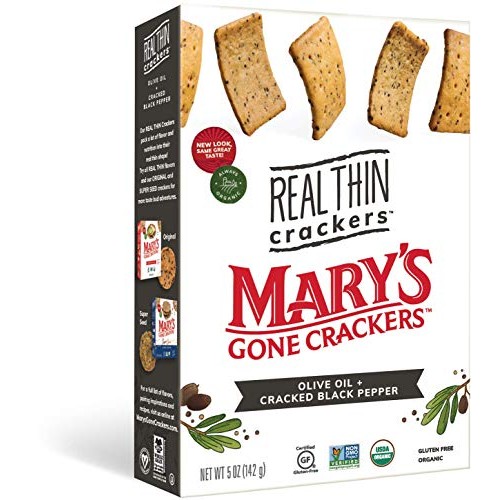 Marys Gone Crackers Real Thin Crackers, Made With Real Organic