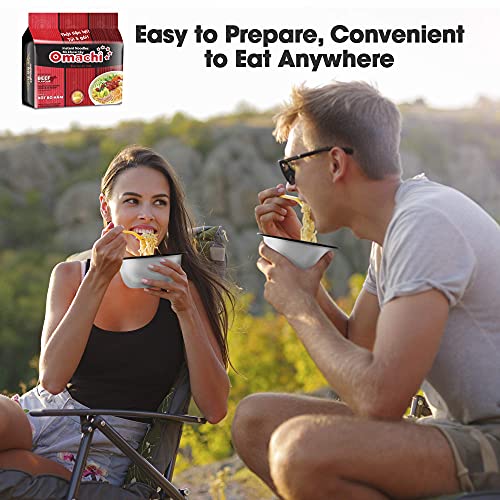 Omachi Golden Potato Noodles - Beef Stew Flavor - Made With Natu