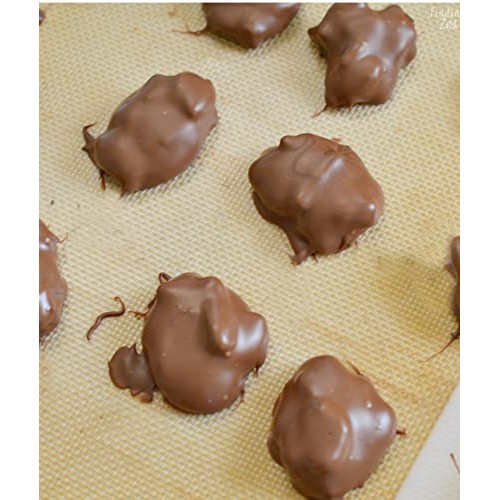 Mascot Pecan Milk Chocolate Caramel Clusters, Individually Wrapp