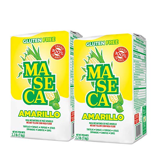 Maseca Instant Yellow Corn Masa Flour 2.2Lb | Masa Instantanea D