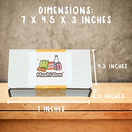 Mashi Box Asian Mystery Mini Snack Box - 18 Items - Includes 1 F