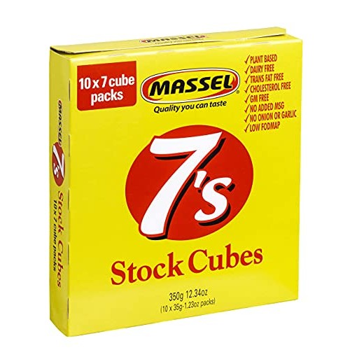 Massel 7S Chicken Style Stock Cubes - Plant Based, Low Fodmap &Amp;