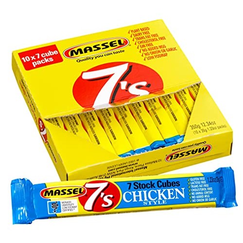 Massel 7S Chicken Style Stock Cubes - Plant Based, Low Fodmap &Amp;