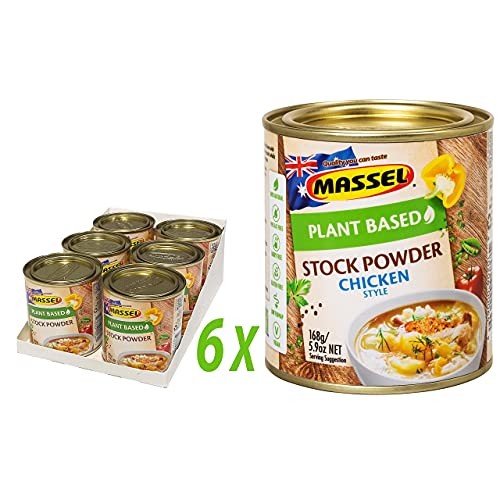 Massel Chicken Style Stock Powder - Plant Based, Low Fodmap &Amp; Gl
