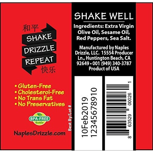 Sichuan Drizzle Chinese Chili Oil -- Condiment &Amp; Ingredient, Pre