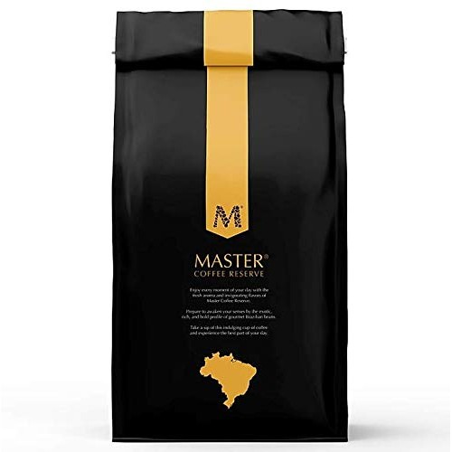 Master Coffee Reserve, Gourmet Dark Roast Beans Brazilian Coffee