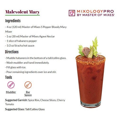 Master Of Mixes 5 Pepper Extra Spicy Bloody Mary Drink Mix, Read