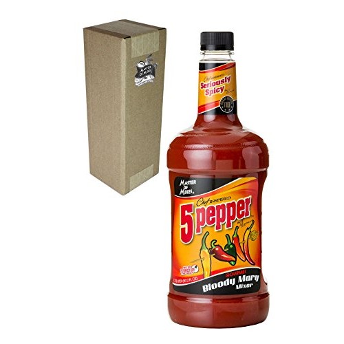 Master Of Mixes 5 Pepper Extra Spicy Bloody Mary Drink Mix, Read