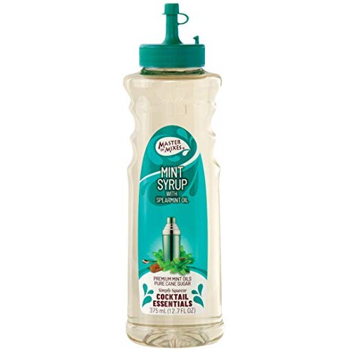 Master Of Mixes Cocktail Essentials Mint Syrup, 375 Ml Bottle 1