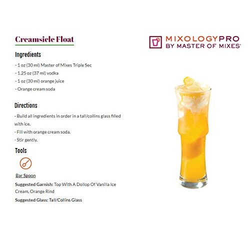 Master Of Mixes Cocktail Essentials Triple Sec, 375 Ml Bottle 1