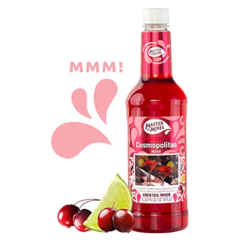 Master Of Mixes Cosmopolitan Drink Mix, Ready To Use, 1 Liter Bo