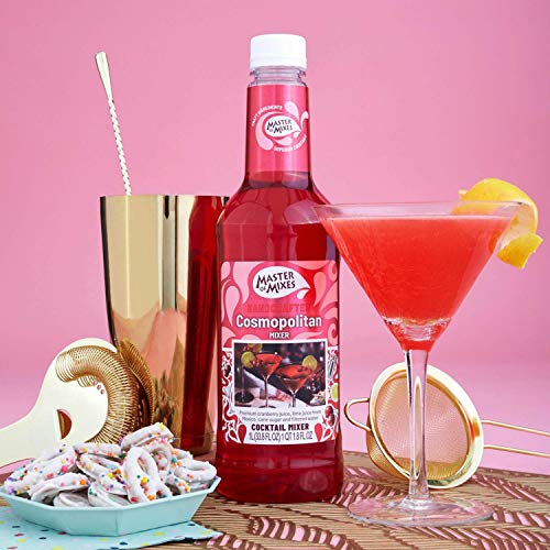 Master Of Mixes Cosmopolitan Drink Mix, Ready To Use, 1 Liter Bo