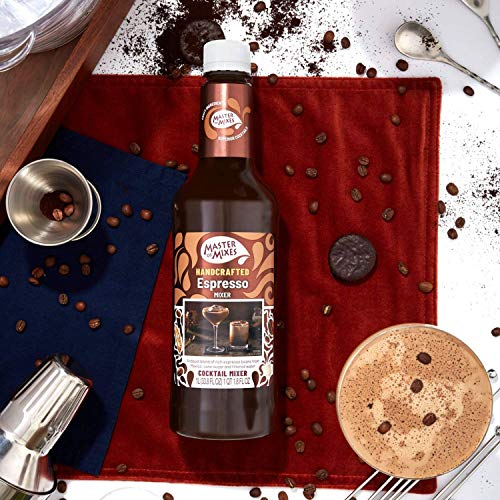 Master Of Mixes Espresso Drink Mix, Ready To Use, 1 Liter Bottle