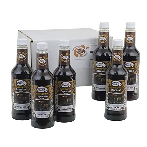 Master Of Mixes Espresso Drink Mix, Ready To Use, 1 Liter Bottle