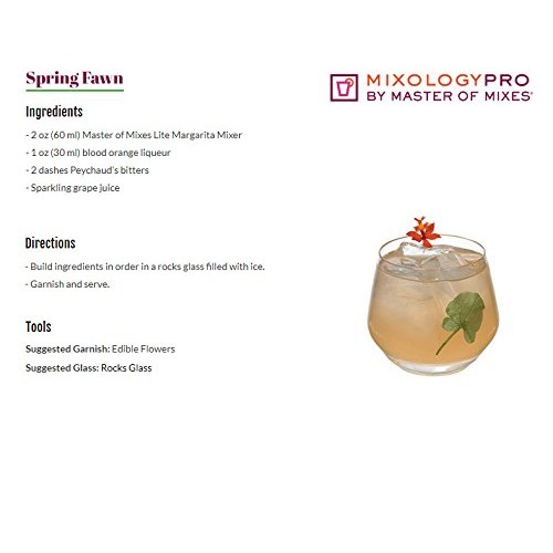 Master Of Mixes Margarita Lite Drink Mix, Ready To Use, 1 Liter