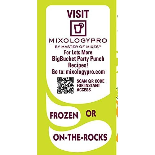 Master Of Mixes Margarita Lite Mix, Ready To Use, 96 Oz Low-Prof