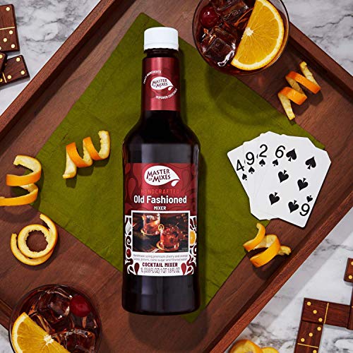 Master Of Mixes Old Fashioned Drink Mix, Ready To Use, 1 Liter B