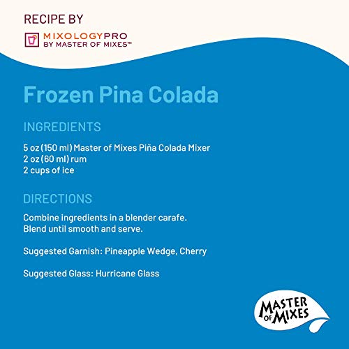 Master Of Mixes Pina Colada Drink Mix, Ready To Use, 1 Liter Bot