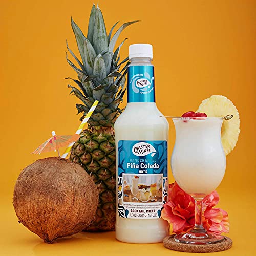 Master Of Mixes Pina Colada Drink Mix, Ready To Use, 1 Liter Bot