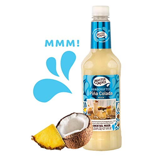 Master Of Mixes Pina Colada Drink Mix, Ready To Use, 1 Liter Bot