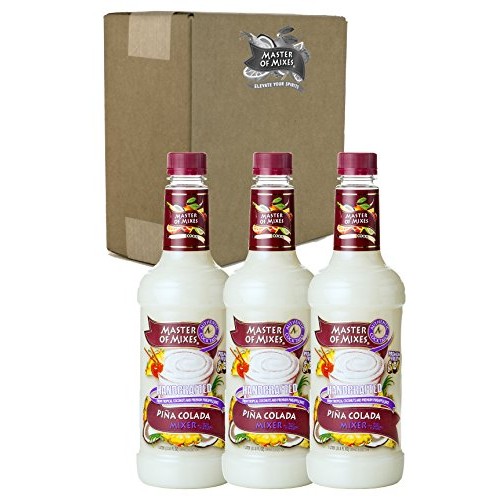 Master Of Mixes Pina Colada Drink Mix, Ready To Use, 1 Liter Bot