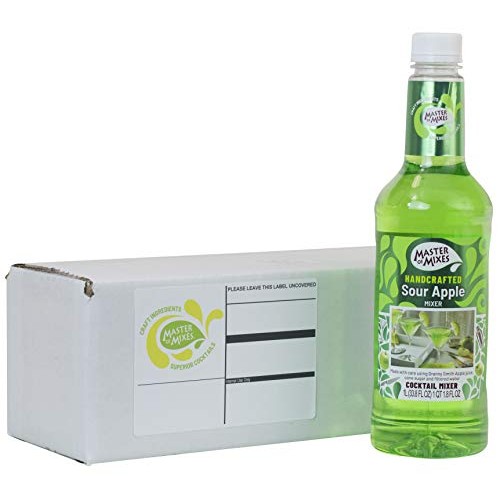 Master Of Mixes Sour Apple Martini Drink Mix, Ready To Use, 1 Li