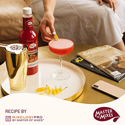 Master Of Mixes Strawberry Daiquiri / Margarita Drink Mix, Ready