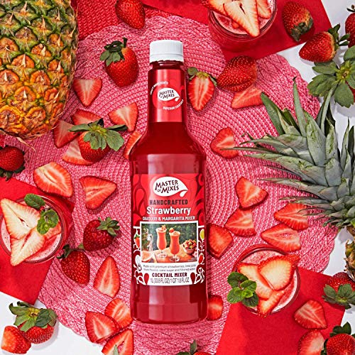 Master Of Mixes Strawberry Daiquiri / Margarita Drink Mix, Ready