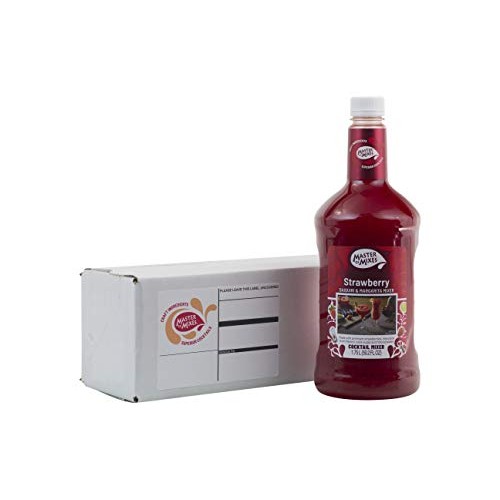 Master Of Mixes Strawberry Daiquiri / Margarita Drink Mix, Ready