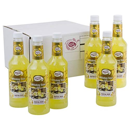 Master Of Mixes Whiskey Sour Drink Mix, Ready To Use, 1 Liter Bo