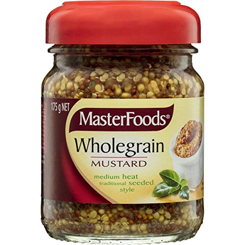 Masterfood Mustard Wholegrain 175G