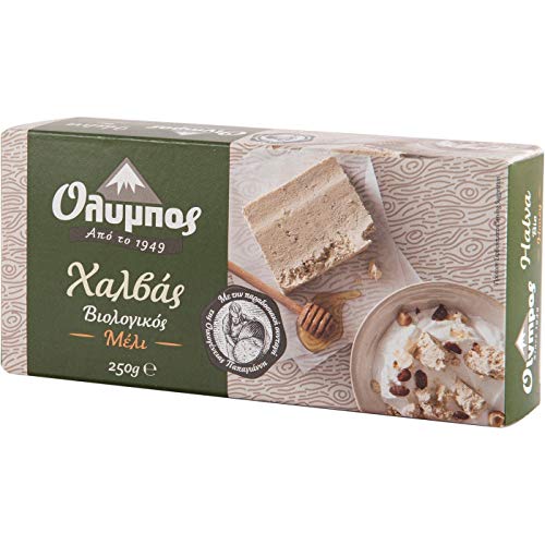 Greek Halva Organic With Honey 250G 8.8 Oz