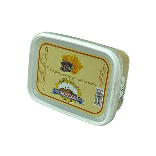 Greek Halva Papagiannopoulos With Tahini, Honey And Cocoa 250G