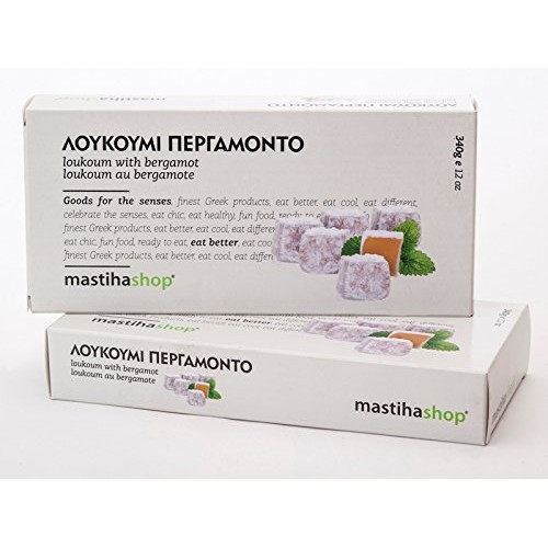 Traditional Loukoum With Bergamot From Greece - 340G 12 Oz